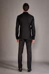 Shop_Arjun Kilachand_Black Wool Solid Bundi With Shirt _at_Aza_Fashions