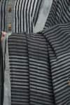 Buy_Banana Labs_Black Cotton Printed Stripe Hand Block Dupatta _Online_at_Aza_Fashions
