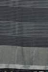 Shop_Banana Labs_Black Cotton Printed Stripe Hand Block Dupatta _Online_at_Aza_Fashions
