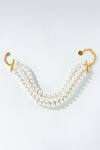 Shop_Prerto_White Embellished Pearly Isis Choker Necklace _at_Aza_Fashions