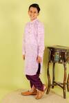 Buy Kalp Purple Cotton Floral Print Kurta And Dhoti Set Online at Aza Fashions Buy_Kalp_Purple Cotton Floral Print Kurta And Dhoti Set _Online_at_Aza_Fashions