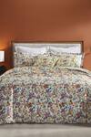 Shop_Houmn_Multi Color 100% Cotton Haven Floral Print Duvet Cover _at_Aza_Fashions