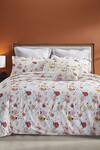 Shop_Houmn_Multi Color 100% Cotton Retreat Floral Print Duvet Cover _at_Aza_Fashions