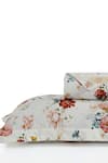 Shop_Houmn_Multi Color 100% Cotton Retreat Floral Print Duvet Cover _Online_at_Aza_Fashions