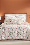 Shop_Houmn_Multi Color 100% Cotton Refuge Floral Print Duvet Cover _at_Aza_Fashions