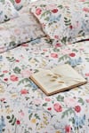 Houmn_Multi Color 100% Cotton Refuge Floral Print Duvet Cover _Online_at_Aza_Fashions