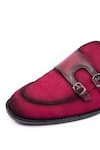 Schon Zapato_Maroon Majestic Suede Shoes  _Online_at_Aza_Fashions