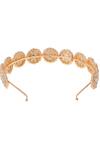 Buy_Ishhaara_Gold Kundan And Bead Embellished & Hairband _Online_at_Aza_Fashions