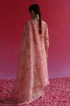 Shop Taisha Pink Linen, Silk, , Handloom Swaroop Flower Woven Kurta Set at Aza Fashions Shop_Taisha_Pink Linen, Silk, , Handloom Swaroop Flower Woven Kurta Set _at_Aza_Fashions