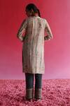 Shop_Taisha_Cream Linen, Silk, , Chanderi, Handloom Bhuman Kurta Pant Set _at_Aza_Fashions