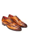 Buy_ZUFR_Brown Dexter Wingtip Brogue Shoes _at_Aza_Fashions