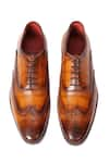 Shop_ZUFR_Brown Dexter Wingtip Brogue Shoes _at_Aza_Fashions