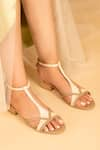 Buy_OCEEDEE_Ivory Matte Kyra T Strap Heels _at_Aza_Fashions