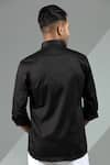 Shop_Albino_Black Cotton Button Down Shirt _at_Aza_Fashions