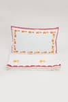 Buy_Masaya_Pink Hypoallergenic Cotton Hand Block Printed Baby Elle Bed Set _Online_at_Aza_Fashions