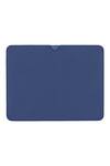 Aranyani_Blue Plain Rectangle Shaped Ipad Sleeve_Online_at_Aza_Fashions