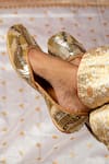 Shop_Kala_Gold Sequin Fearless Spark Embroidered Juttis _Online_at_Aza_Fashions