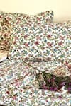 Shop_CocoBee_Multi Color Cotton Printed Floral Bedspread _at_Aza_Fashions