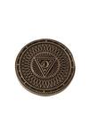 Buy_Cosa Nostraa_Gold Triangle Power Carved Buttons - Set Of 7 _Online_at_Aza_Fashions
