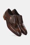 Buy_Lafattio_Brown Lace Up Brogues  _Online_at_Aza_Fashions