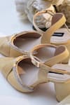 Shop_Shradha Hedau Footwear Couture_Gold Embellished Eisha Close Toe Heels 