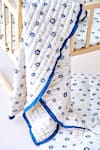 Buy_Jaipur Gate_White Muslin Printed Evil Eye Hand Baby Cot Set 