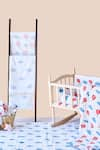 Buy_Jaipur Gate_White Muslin Printed Hot Air Balloon And Cloud Baby Cot Set _Online_at_Aza_Fashions