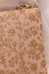 Buy_Amyra_Beige Embroidery, Sequins Embellished Box Clutch _Online_at_Aza_Fashions