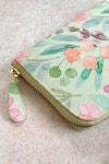 Buy_AMYRA_Green Printed Floral Watercolour Wallet _Online_at_Aza_Fashions