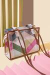Buy_Amyra_Multi Color Prism Printed Canvas Sling Bag _at_Aza_Fashions