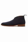 Buy_3dm Lifestyle_Blue Navy Suede Chukka Boots_Online_at_Aza_Fashions
