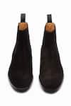 3dm Lifestyle_Black Suede Chelsea Boots _at_Aza_Fashions