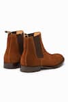 Shop_3dm Lifestyle_Brown Suede Leather Chelsea Boots _Online_at_Aza_Fashions