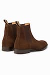 Shop_3dm Lifestyle_Brown Suede Chelsea Boots _Online_at_Aza_Fashions