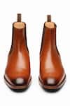 3dm Lifestyle Brown Leather Chelsea Boots at Aza Fashions 3dm Lifestyle_Brown Leather Chelsea Boots _at_Aza_Fashions
