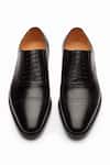 Shop 3dm Lifestyle Black Leather Oxford Shoes Online at Aza Fashions Shop_3dm Lifestyle_Black Leather Oxford Shoes _Online_at_Aza_Fashions