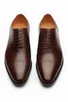 Shop_3dm Lifestyle_Brown Adelaide Leather Oxford Shoes  _Online_at_Aza_Fashions