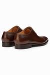 3dm Lifestyle_Brown Adelaide Leather Oxford Shoes  _at_Aza_Fashions