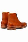 Shop_3DM LIFESTYLE_Brown Wingtip Brogue Boots  _Online_at_Aza_Fashions