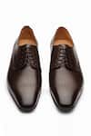 Buy_3DM LIFESTYLE_Brown Brogue Derby Shoes  