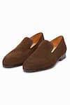 Buy_3DM LIFESTYLE_Brown Venetian Leather Penny Loafers _at_Aza_Fashions