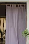 Buy_Taru Jaipur_Purple 100% Linen Jamuni Curtain _at_Aza_Fashions