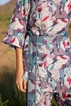 Shop_Harsha Khatry_Purple Fine Tussar Silk Print Floral Tropical Shirt And Pant Set _Online_at_Aza_Fashions