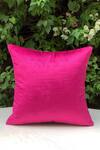 Shop_Studio Covers_Pink Velvet Fuchsia Cushion Cover_at_Aza_Fashions