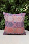 Shop Studio Covers Multi Color Cotton Blend Woven Moroccan Layla Bohemian Chic Cushion Cover at Aza Fashions Shop_Studio Covers_Multi Color Cotton Blend Woven Moroccan Layla Bohemian Chic Cushion Cover_at_Aza_Fashions