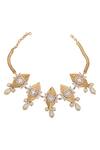 Shop_AE-Tee_Gold Plated Crystal Choker_at_Aza_Fashions
