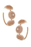 Shop_Ae-Tee_Gold Plated Crystal Hoops _at_Aza_Fashions