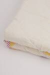 Masaya_Yellow 2 Layers Of Pure And Unbleached Sheet Filling Quilt _Online_at_Aza_Fashions