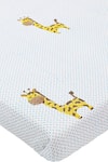 Shop_Masaya_Blue Hypoallergenic Cotton Giraffe My Best Friend The Cot Bedding Set _Online_at_Aza_Fashions