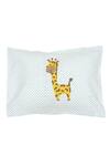 Masaya_Blue Hypoallergenic Cotton Giraffe My Best Friend The Cot Bedding Set _at_Aza_Fashions